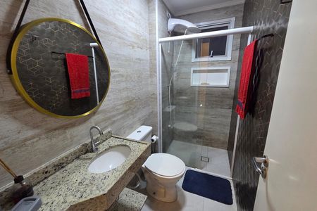 Apartamento para alugar com 78m², 2 quartos e 1 vaga Apartamento para alugar com 78m², 2 quartos e 1 vagaBanheiro da Suíte 1