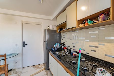 Cozinha de apartamento à venda com 2 quartos, 37m² em Jardim Imperador (zona Sul), São Paulo