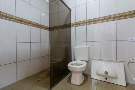Casa para alugar com 120m², 2 quartos e 3 vagas Casa para alugar com 120m², 2 quartos e 3 vagasBanheiro
