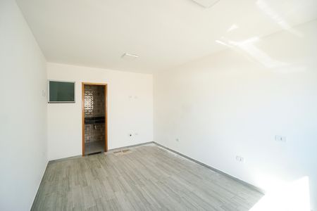 Sala quarto e cozinha de kitnet/studio para alugar com 1 quarto, 27m² em Vila Sao Geraldo, São Paulo