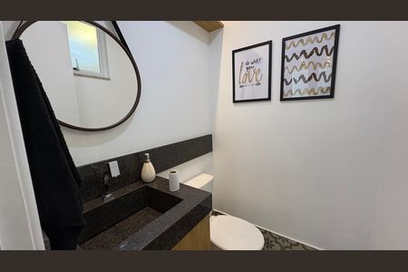 Casa de condomínio para alugar com 246m², 1 quarto e 2 vagas Casa de condomínio para alugar com 246m², 1 quarto e 2 vagasBanheiro do Salão de Jogos