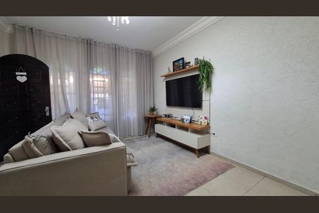 Sala de casa à venda com 3 quartos, 151m² em Jardim Cambui, Santo André