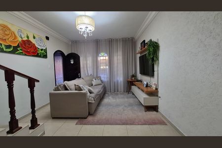 Sala de casa à venda com 3 quartos, 151m² em Jardim Cambui, Santo André