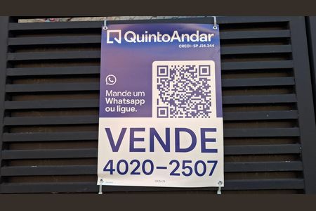 Placa instalada 17/07/2026 QRCODE GUZU-78 de casa à venda com 3 quartos, 151m² em Jardim Cambui, Santo André