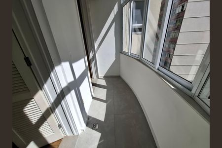 Varanda  de apartamento para alugar com 1 quarto, 32m² em Santa Teresa, Rio de Janeiro