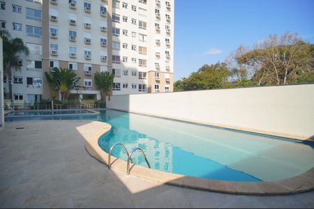 Área comum - Piscina de apartamento para alugar com 2 quartos, 72m² em Jardim Mauá, Novo Hamburgo