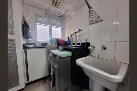 Área de Serviço de apartamento à venda com 4 quartos, 127m² em Centro, Santo André