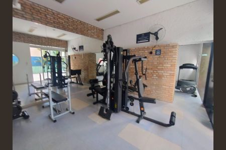 Área externa de kitnet/studio para alugar com 1 quarto, 55m² em A Industrial, Barueri