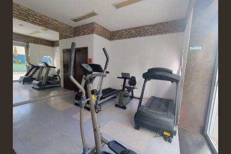 Área externa de kitnet/studio para alugar com 1 quarto, 55m² em A Industrial, Barueri