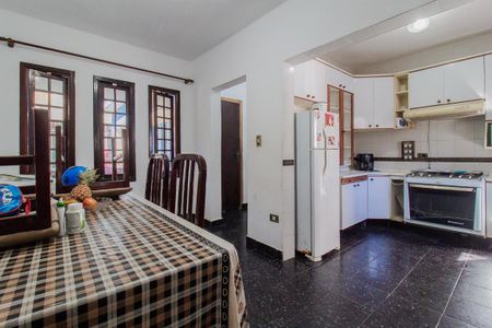 Sala de jantar/Cozinha de casa para alugar com 2 quartos, 57m² em Vila Magini, Mauá