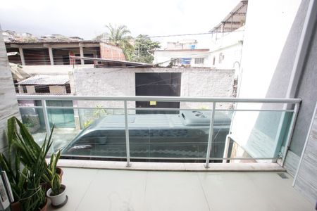 Varanda da Sala de casa à venda com 3 quartos, 240m² em Taquara, Rio de Janeiro
