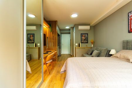 Apartamento para alugar com 28m², 1 quarto e sem vaga Apartamento para alugar com 28m², 1 quarto e sem vagaSala / Quarto