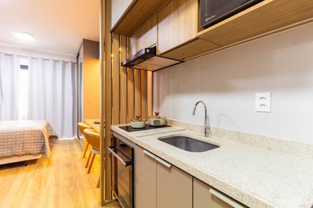 Apartamento para alugar com 28m², 1 quarto e sem vaga Apartamento para alugar com 28m², 1 quarto e sem vagaCozinha