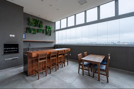 Área comum - Churrasqueira de kitnet/studio à venda com 2 quartos, 36m² em Vila Paulista, São Paulo