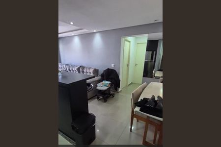 Sala de apartamento à venda com 1 quarto, 59m² em Conceição, Diadema