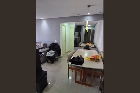 Sala de apartamento à venda com 1 quarto, 59m² em Conceição, Diadema