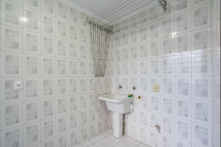Área de Serviço de apartamento à venda com 3 quartos, 89m² em Vila Humaita, Santo André