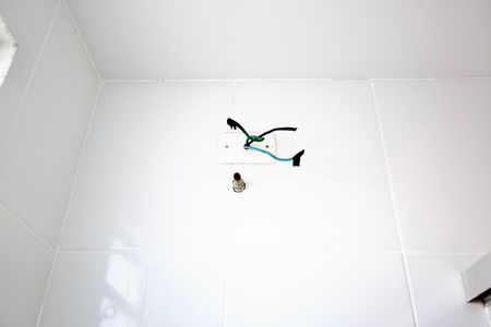 Banheiro Social de apartamento para alugar com 2 quartos, 45m² em Fonte Grande, Contagem