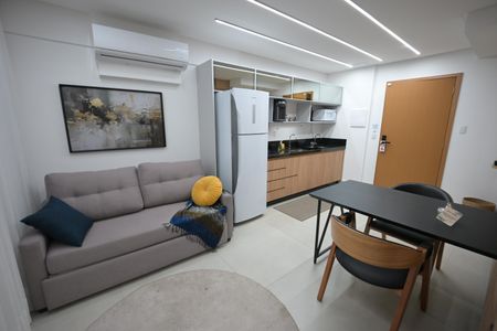 Apartamento para alugar com 42m², 1 quarto e 1 vaga