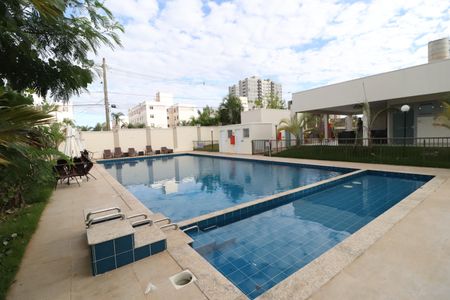 Área comum - Piscina de apartamento para alugar com 1 quarto, 62m² em Morada da Colina, Uberlândia