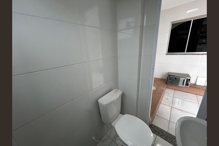 Casa para alugar com 100m², 2 quartos e 1 vagaBanheiro do terraço