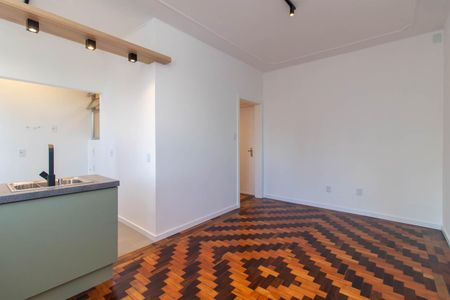Sala de apartamento à venda com 1 quarto, 44m² em Centro Histórico, Porto Alegre