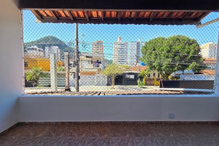 Varanda de casa para alugar com 3 quartos, 197m² em Canto do Forte, Praia Grande