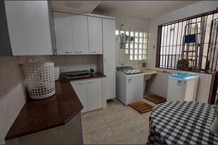 Área de Serviço de apartamento à venda com 4 quartos, 257m² em Grajaú, Rio de Janeiro