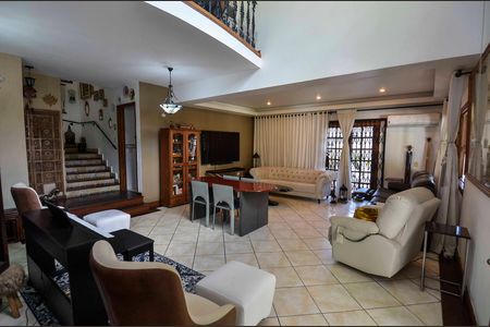 Sala de apartamento à venda com 4 quartos, 257m² em Grajaú, Rio de Janeiro