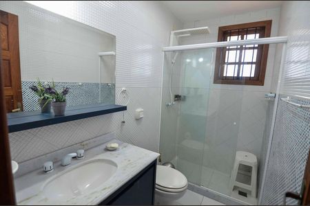 Banheiro da Suíte 2 de apartamento à venda com 4 quartos, 257m² em Grajaú, Rio de Janeiro