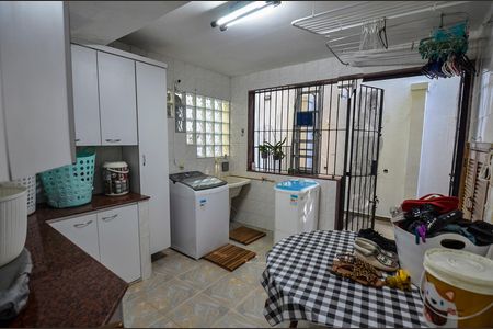 Área de Serviço de casa à venda com 4 quartos, 257m² em Grajaú, Rio de Janeiro
