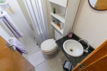 Banheiro de apartamento à venda com 1 quarto, 31m² em Cidade Antônio Estêvão de Carvalho, São Paulo