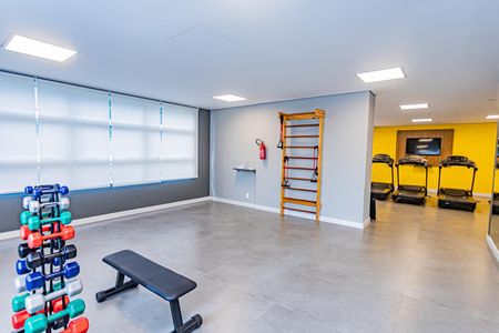 Área comum - Academia de apartamento à venda com 2 quartos, 57m² em Vila Cruz das Almas, São Paulo