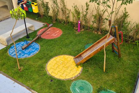 Área comum - Playground de kitnet/studio para alugar com 2 quartos, 27m² em Morumbi, São Paulo