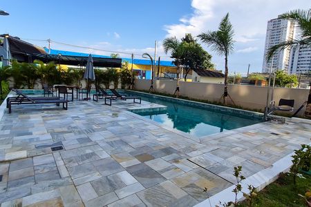 Área comum - Piscina de kitnet/studio para alugar com 2 quartos, 27m² em Morumbi, São Paulo
