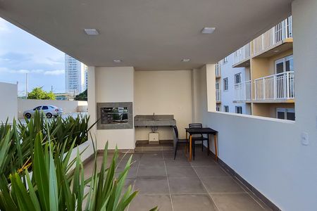 Studio para alugar com 27m², 2 quartos e sem vaga Studio para alugar com 27m², 2 quartos e sem vagaÁrea comum - Churrasqueira