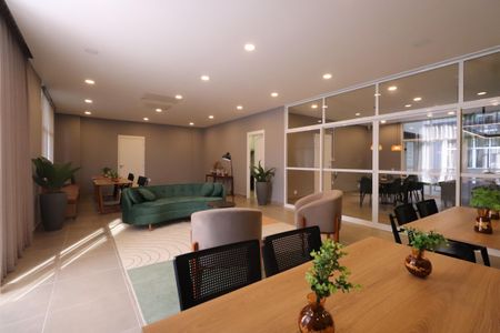 Apartamento para alugar com 42m², 2 quartos e sem vagaÁrea comum - Salão de festas