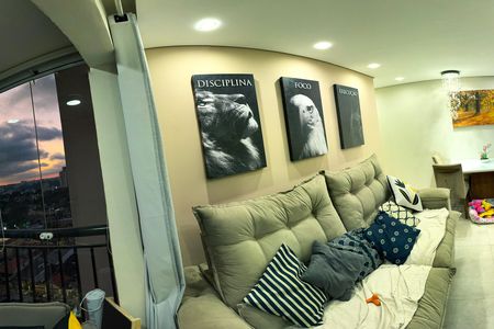 Sala de apartamento para alugar com 2 quartos, 54m² em Vila Andrade, São Paulo