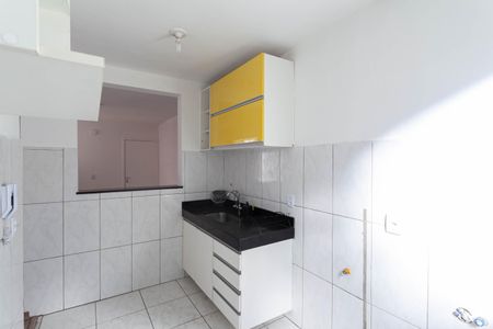 Cozinha e Área de Serviço de apartamento à venda com 2 quartos, 62m² em Paquetá, Belo Horizonte