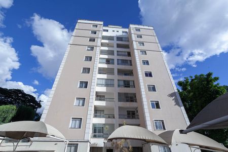 Fachada do bloco de apartamento à venda com 2 quartos, 62m² em Paquetá, Belo Horizonte