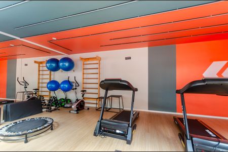 Área comum - Academia de apartamento para alugar com 2 quartos, 34m² em Moinho Velho, São Paulo