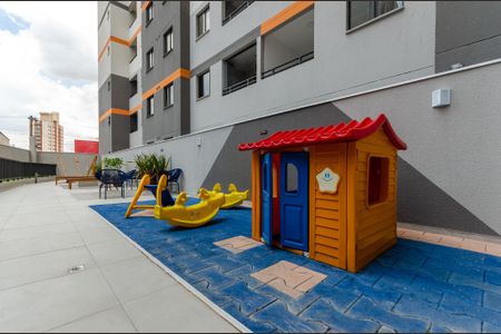 Área comum - Playground de apartamento para alugar com 2 quartos, 34m² em Moinho Velho, São Paulo