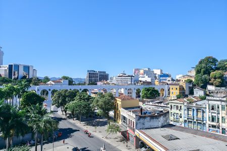 Vista  de apartamento para alugar com 1 quarto, 38m² em Lapa, Rio de Janeiro