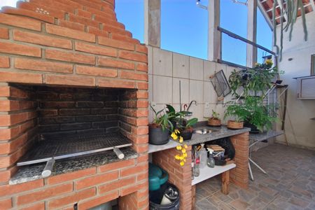 Área gourmet de casa à venda com 3 quartos, 64m² em Residencial Campina Verde, Campinas