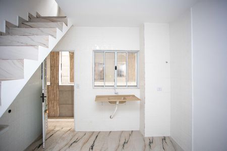 Cozinha de apartamento para alugar com 1 quarto, 34m² em Cidade Júlia, São Paulo