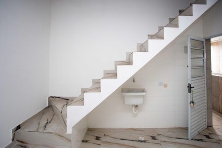 Cozinha de apartamento para alugar com 1 quarto, 34m² em Cidade Júlia, São Paulo