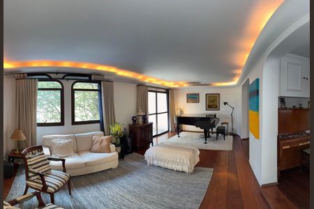 Sala de apartamento à venda com 3 quartos, 130m² em Vila Morumbi, São Paulo