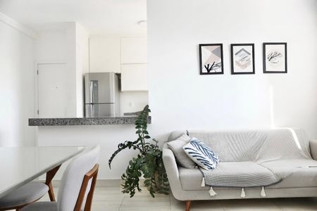 Sala  de apartamento para alugar com 2 quartos, 56m² em Palmares, Belo Horizonte