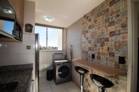Apartamento para alugar com 58m², 2 quartos e 1 vaga Apartamento para alugar com 58m², 2 quartos e 1 vagaCozinha e Área de Serviço