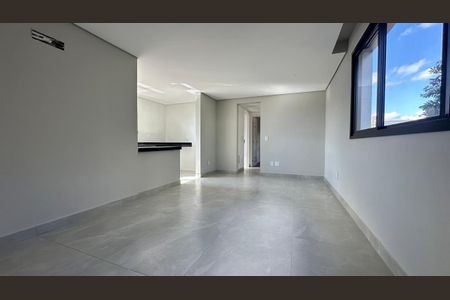 Sala de apartamento à venda com 2 quartos, 62m² em Nova Suíça, Belo Horizonte